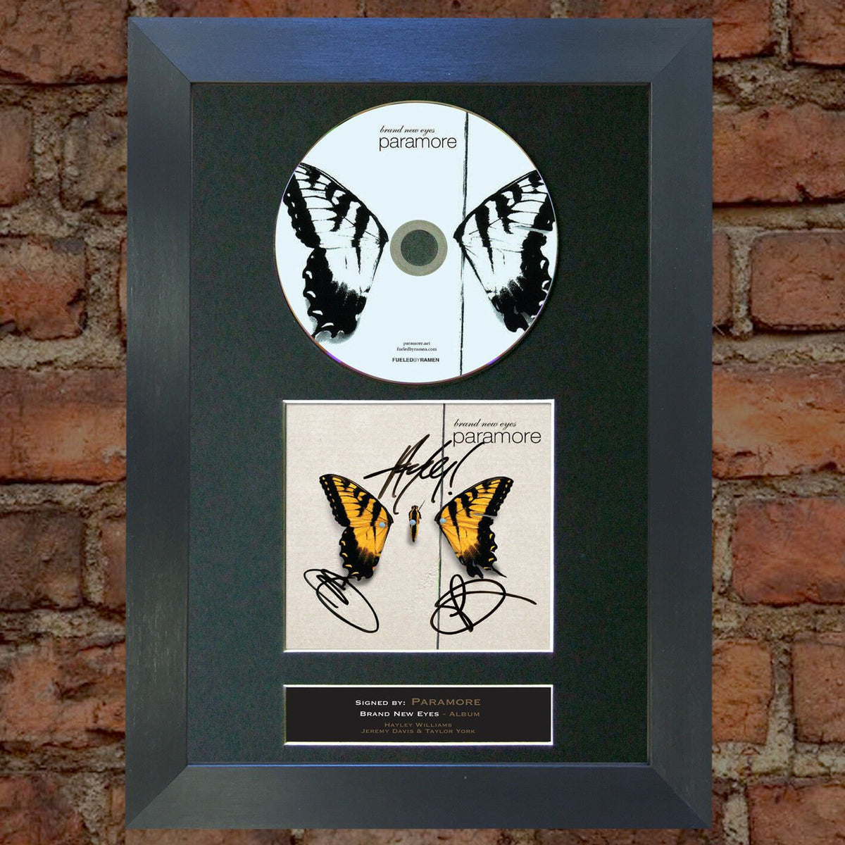  Paramore SIGNED VINYL Brand New Eyes - auction details