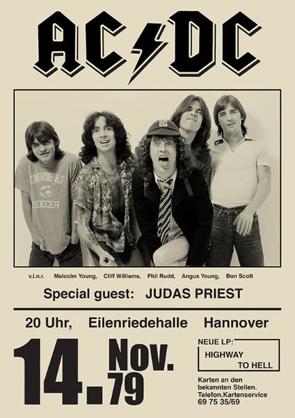 AC/DC - Judas Priest #2 Poster