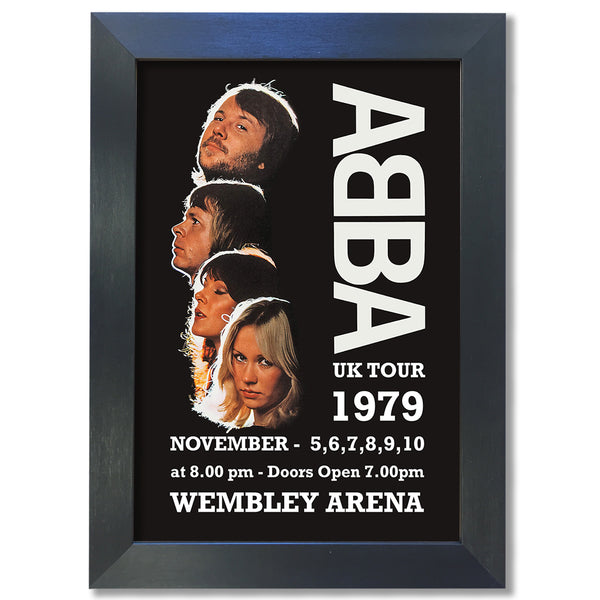 Abba UK Tour 1979 #1 Poster