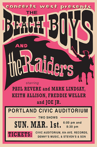 The Beach Boys And The Raiders #1