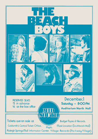 The Beach Boys - Mid South Poster #3