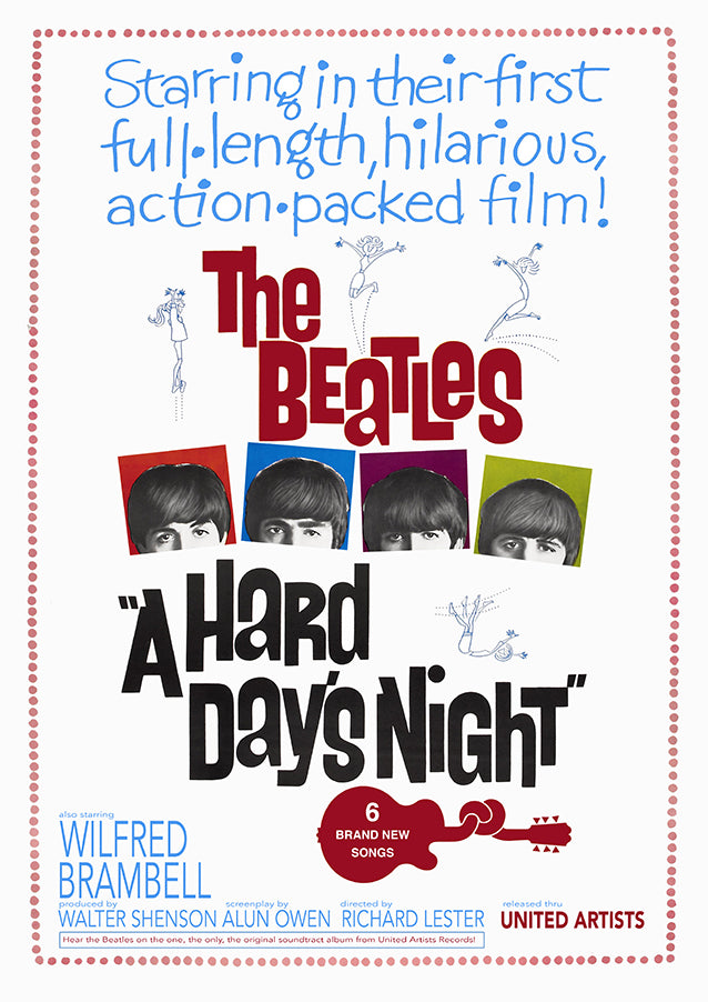 The Beatles - A Hard Day's Night Poster #5