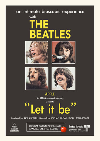 The Beatles - Let It Be Poster #6