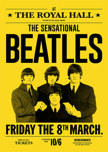 The Sensational Beatles Poster #1