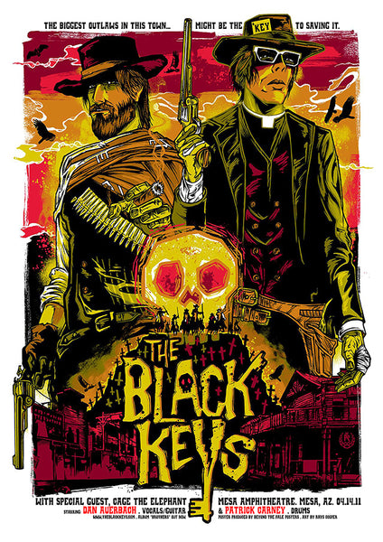 The Black Keys - Cage The Elephant Poster #1