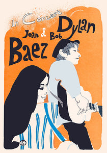 Bob Dylan - Joan Baez Poster #2