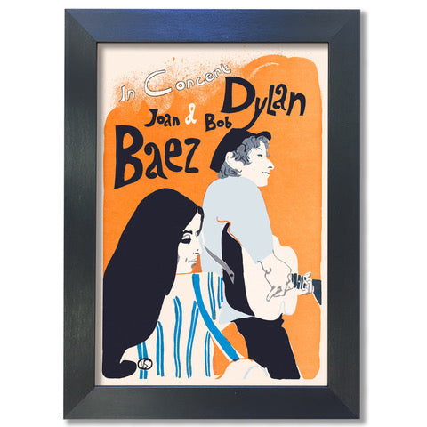 Bob Dylan - Joan Baez Poster #2