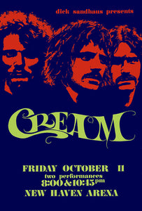 Cream - New Haven Arena Poster #1