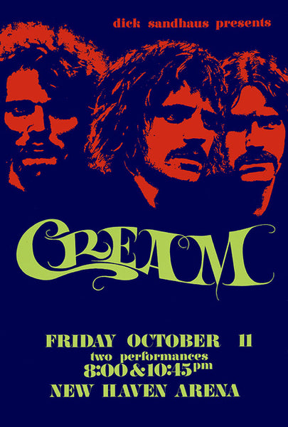 Cream - New Haven Arena Poster #1