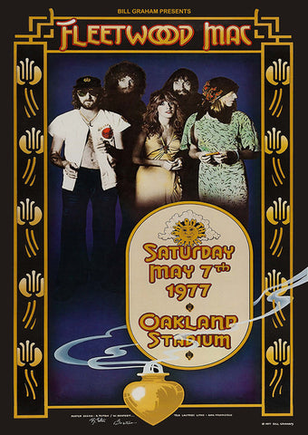 Fleetwood Mac - Oakland Stadium Poster #1