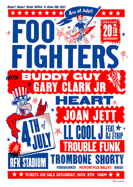 Foo Fighters With Buddy Guy Poster #2