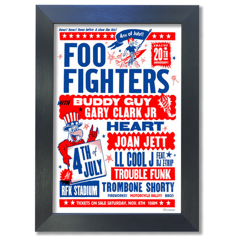 Foo Fighters With Buddy Guy Poster #2