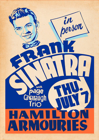 Frank Sinatra With Page Cavanaugh Trio Poster #1