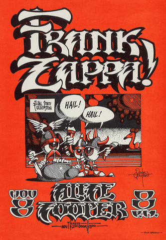 Frank Zappa - Alice Cooper Poster #2