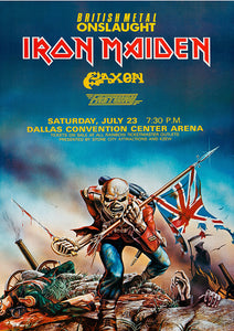 Iron Maiden - British Metal Onslaught Poster #2