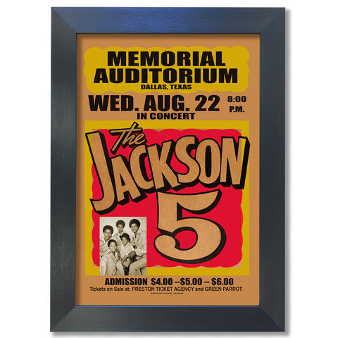 The Jackson 5 - Memorial Auditorium Poster #1