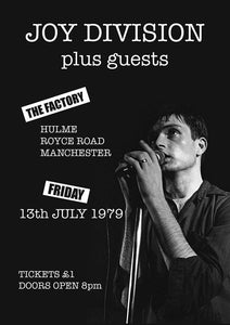 Joy Division - The Factory Poster #2