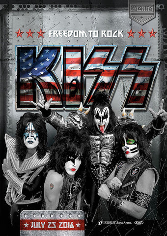 Kiss - Freedom To Rock Poster #1