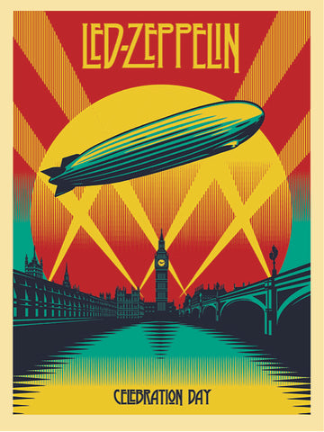 Led Zepplin - Celebration Day Poster #1