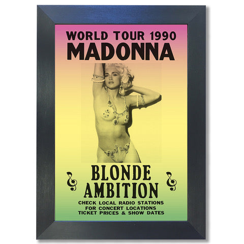 Madonna - Blonde Ambition Poster #1