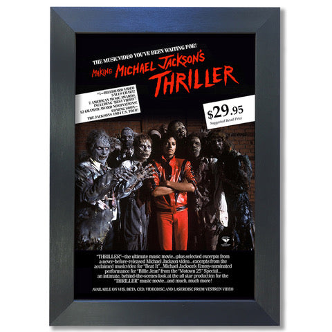 Making Michael Jackson's Thriller Poster #1