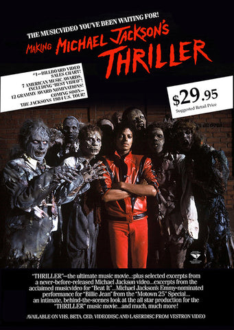 Making Michael Jackson's Thriller Poster #1