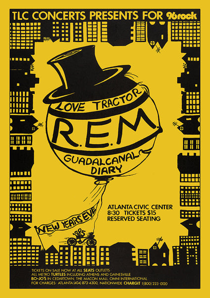 R.E.M - Love Tractor Poster #2