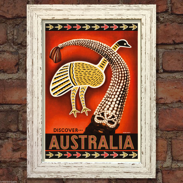 AUSTRALIA VINTAGE RETRO TRAVEL Poster Nostalgic Home Art Print Wall Decor #20