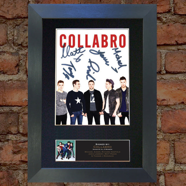 COLLABRO Quality Autograph Mounted Signed Photo Repro Print A4 511