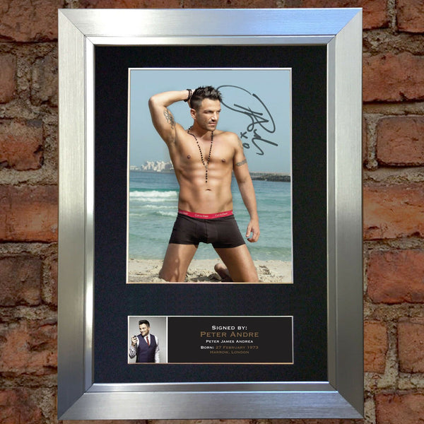 PETER ANDRE no2 Signed Autograph Quality Mounted Reproduction Photo PRINT A4 594