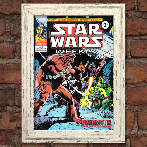 STAR WARS Comic Cover 19th Edition Reproduction Rare Vintage Wall Art Print #15