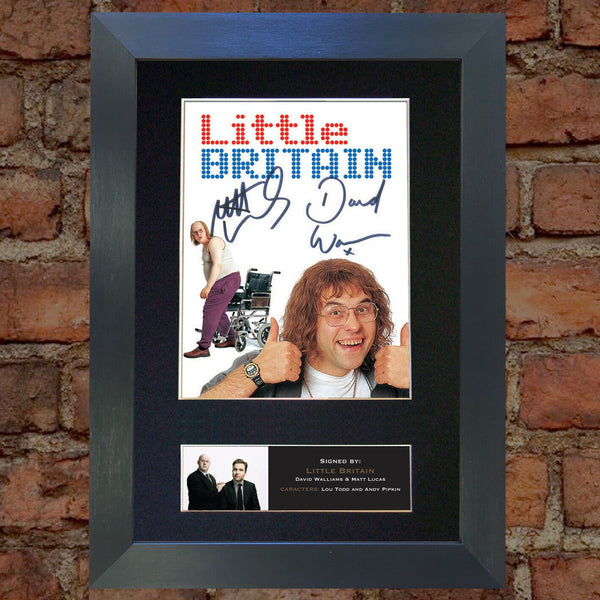LITTLE BRITAIN Quality Autograph Mounted Photo Repro A4 Print 479
