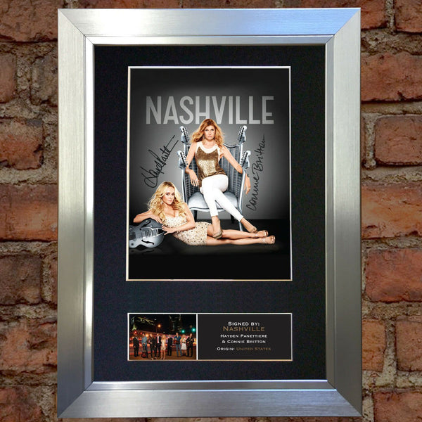 NASHVILLE Mounted Signed Photo Reproduction Autograph Print A4 368