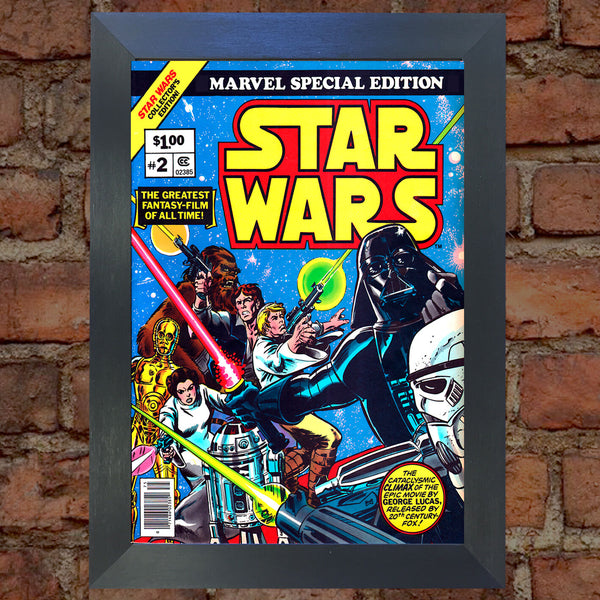 STAR WARS Comic Cover 2nd Edition Reproduction Rare Vintage Wall Art Print #20