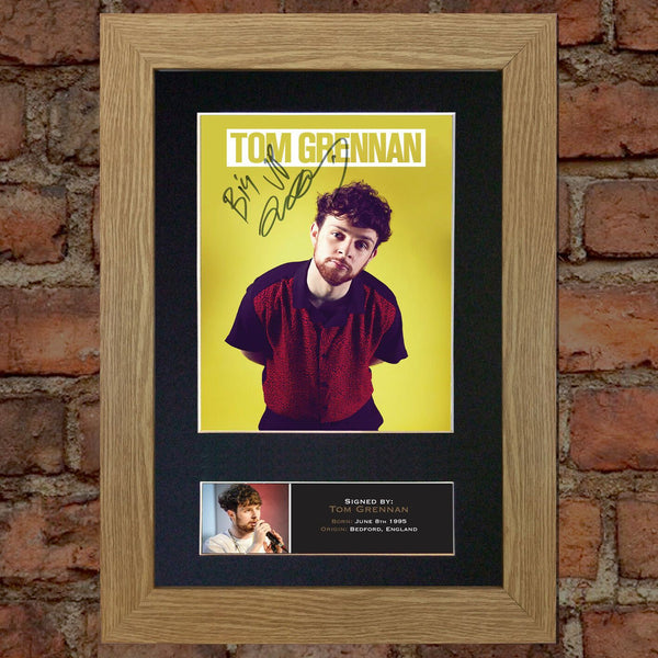 TOM GRENNAN Quality Autograph Mounted Signed Photo Reproduction Print A4 757