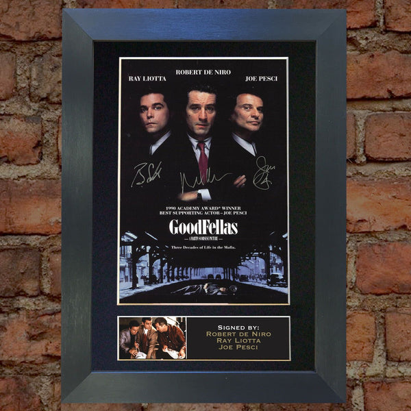 GOODFELLAS Mounted Signed Photo Reproduction Autograph Print A4 9