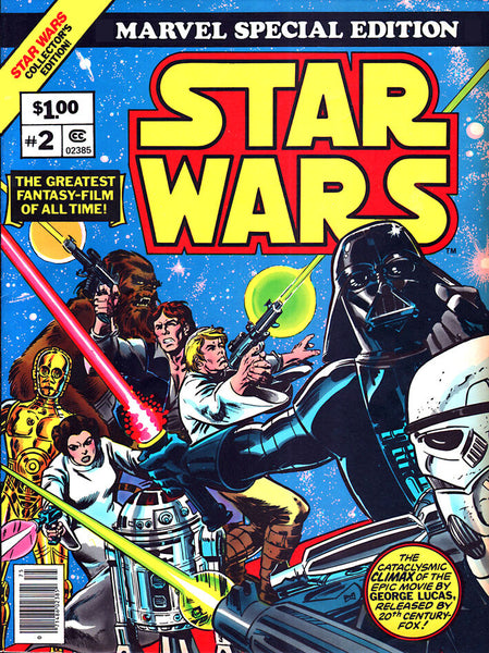 STAR WARS Comic Cover 2nd Edition Reproduction Rare Vintage Wall Art Print #20