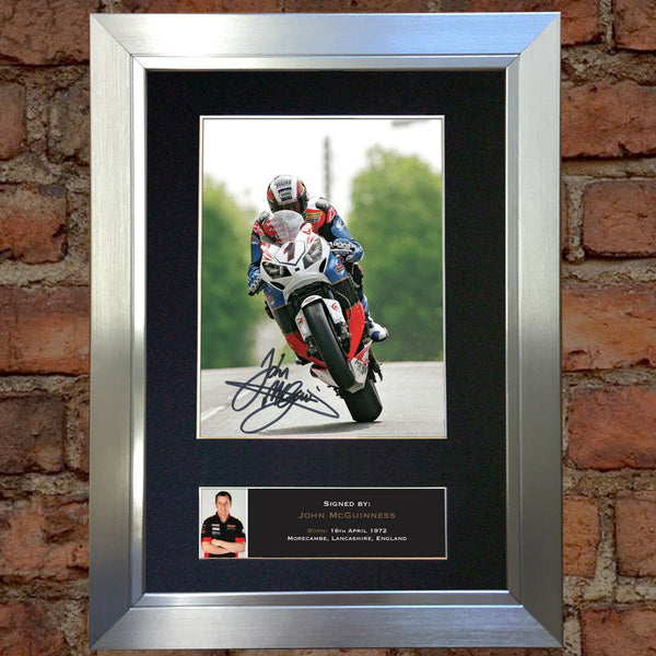 JOHN McGUINNESS Signed Quality Autograph Mounted Photo Repro A4 Print 465