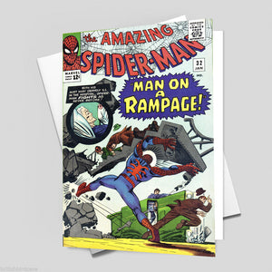 SPIDERMAN Comic Cover 32nd Edition Cover Reproduction Vintage Wall Art Print #10