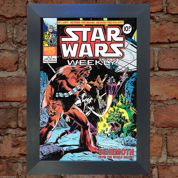 STAR WARS Comic Cover 19th Edition Reproduction Rare Vintage Wall Art Print #15