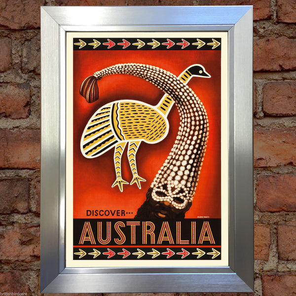 AUSTRALIA VINTAGE RETRO TRAVEL Poster Nostalgic Home Art Print Wall Decor #20