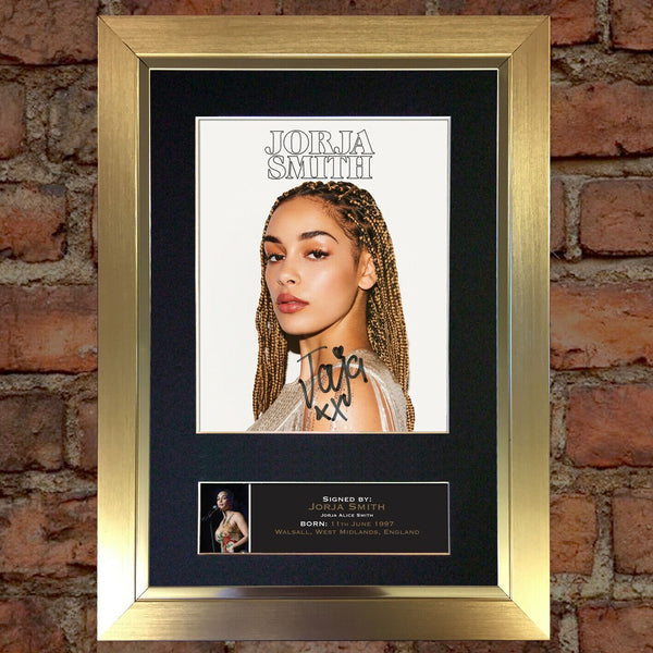 JORJA SMITH Signed Autograph Quality Mounted Photo Repro A4 Print 778