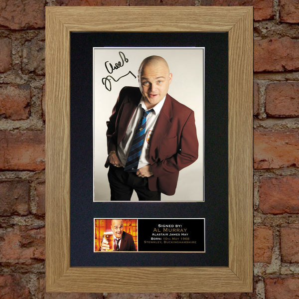 AL MURRAY Mounted Signed Photo Reproduction Autograph Print A4 101