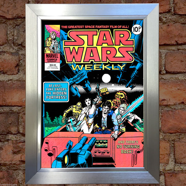 STAR WARS Comic Cover 10th Edition Reproduction Rare Vintage Wall Art Print #14