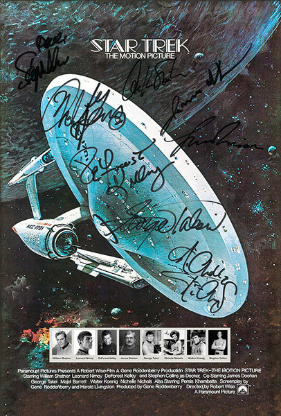 STAR TREK Movie Poster Quality Autograph Mounted Signed Photo RePrint A4 732