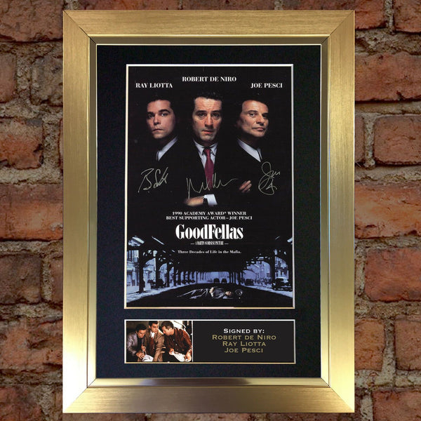 GOODFELLAS Mounted Signed Photo Reproduction Autograph Print A4 9