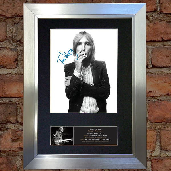 TOM PETTY Quality Autograph Mounted Signed Photo Reproduction Print A4 710