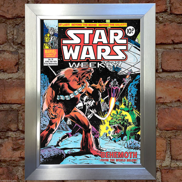 STAR WARS Comic Cover 19th Edition Reproduction Rare Vintage Wall Art Print #15