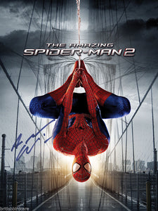 The Amazing Spiderman 2 Andrew Garfield Signed Movie Film Poster A2 Size 59x42cm