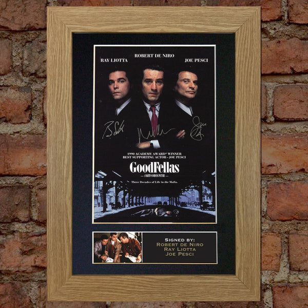 GOODFELLAS Mounted Signed Photo Reproduction Autograph Print A4 9